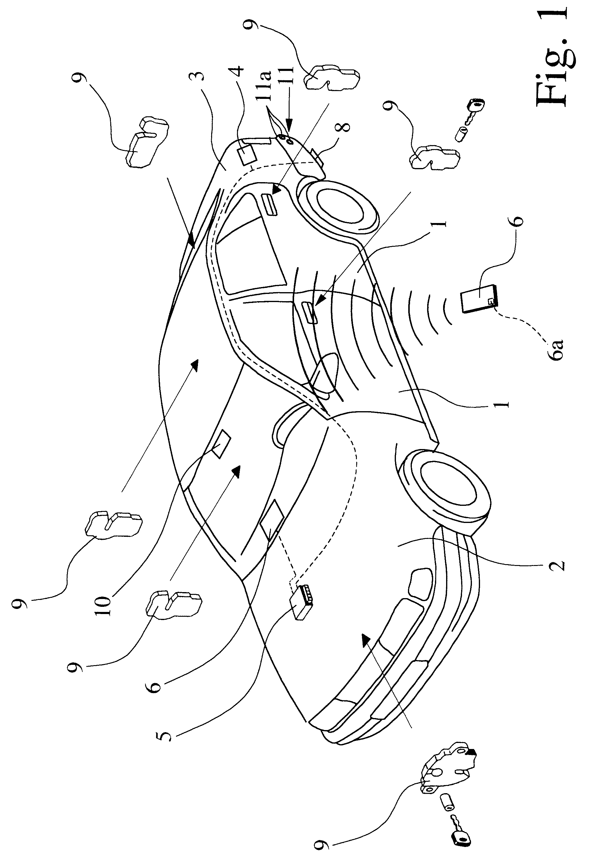 Motor vehicle door arrangement