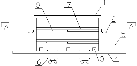 Medical device placing frame