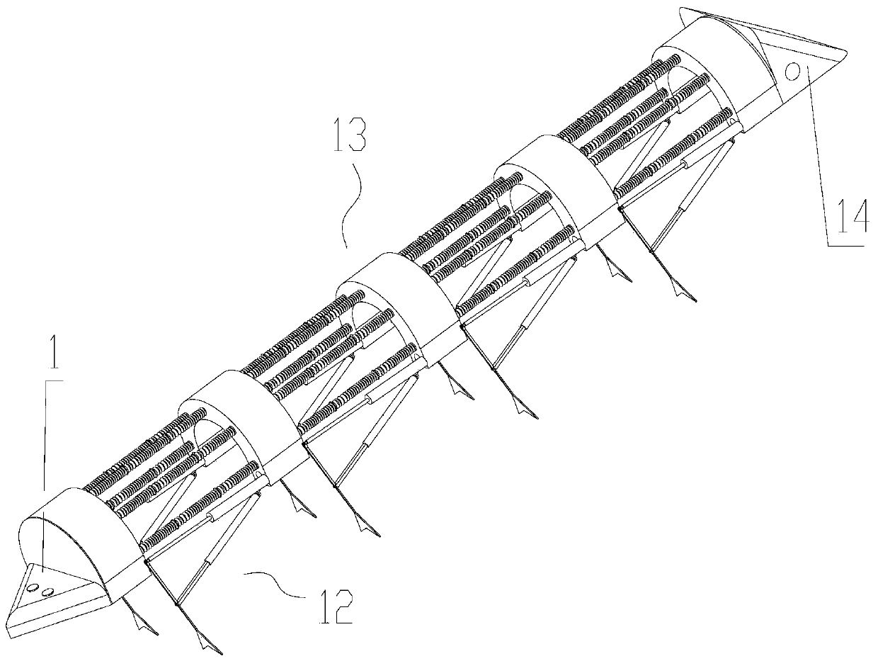 Bionic mantis shrimp movement device