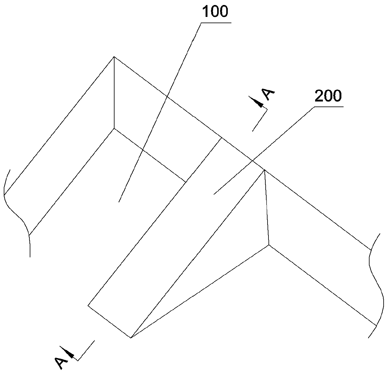 Foundation pit soil moving-out device