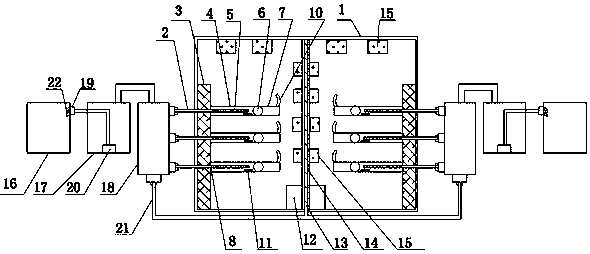 Electrical control cotton candy raw material suspension device convenient for cooling