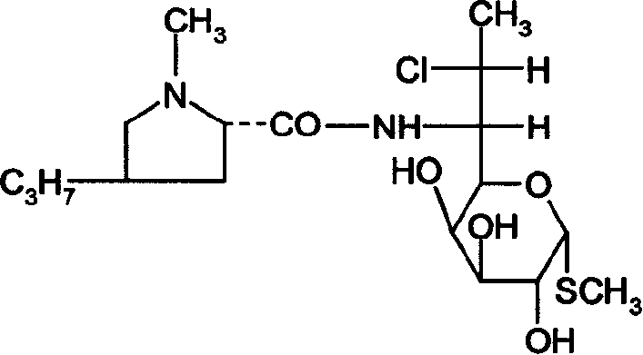 Clindamycin metronidazole vagina effervescent tablet and its preparing method and use