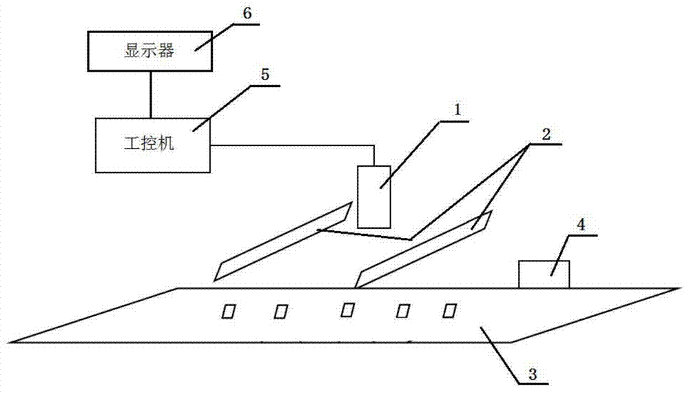 Defect detection device and detection method based on multi-pin