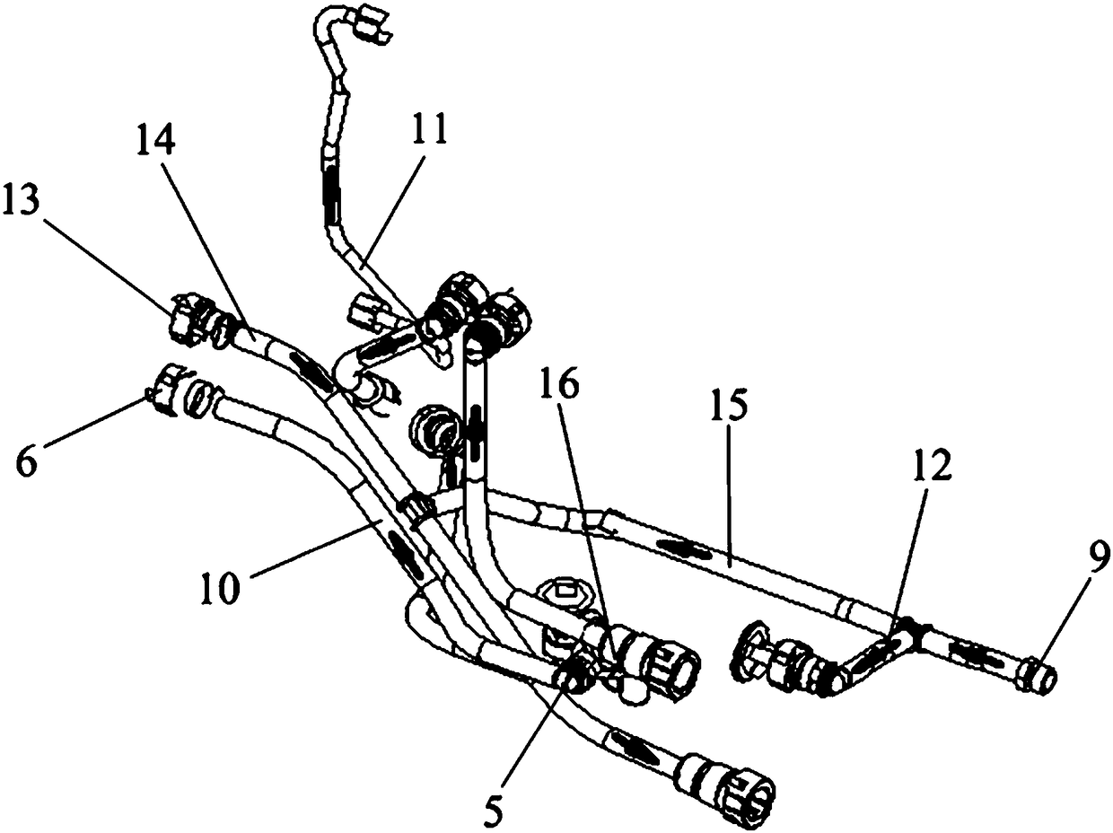 Engine fuel oil system