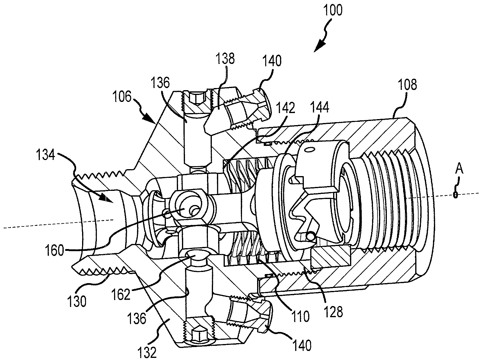 Flow controlled switching valve