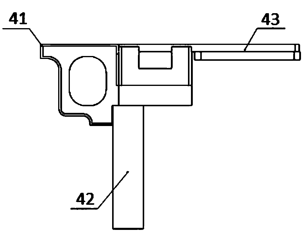 Device and method used for automatic nondestructive test of painted crossbeams