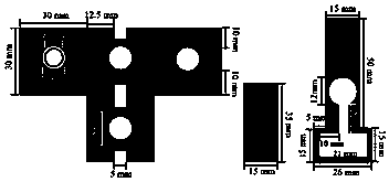 Method for detecting miRNA-155 by using integrated paper-based dual-mode biosensor