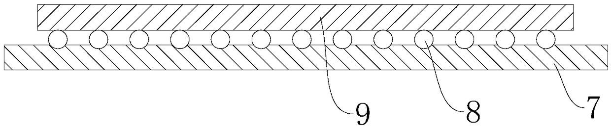 Glass substrate warpage measuring base platform and device