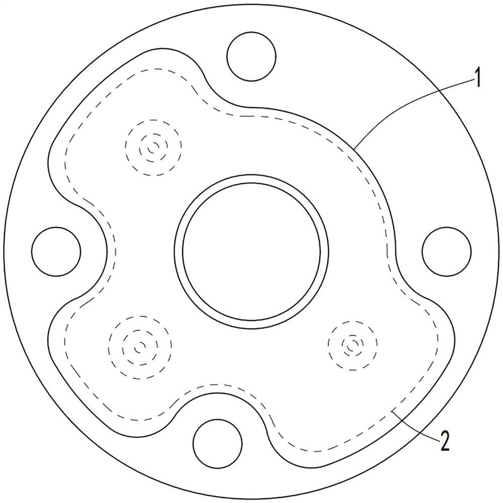 Pump body silencer, pump body assembly and compressor