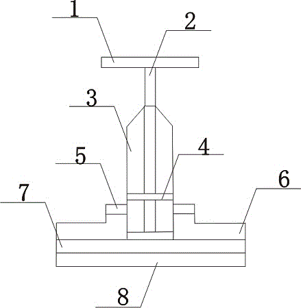 Corrosion-resistant pipe valve structure