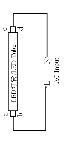 LED (light-emitting diode) fluorescent lamp drive circuit and LED lamp tube