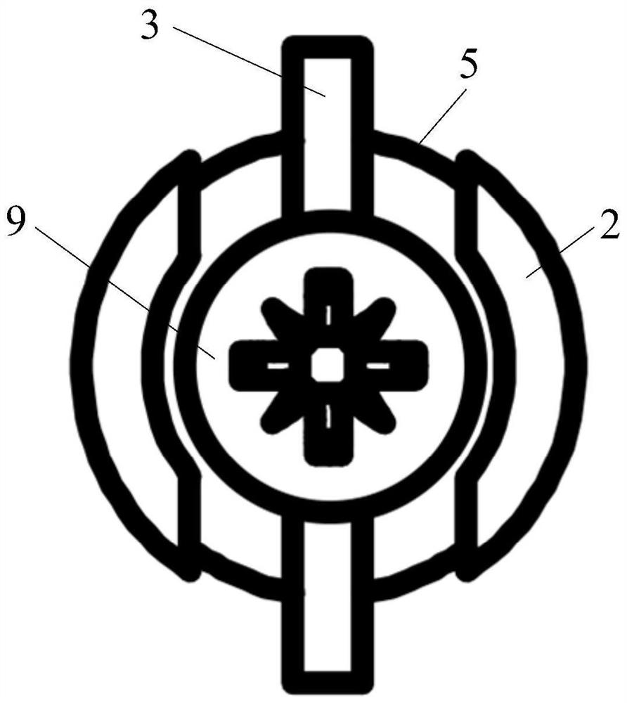 Rifle bore locking device for preventing misoperation and special wrench