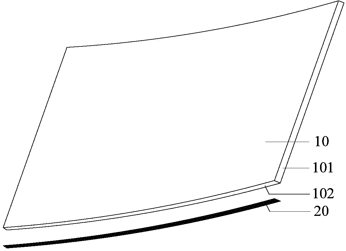 Light source assembly, backlight module and curved surface display device