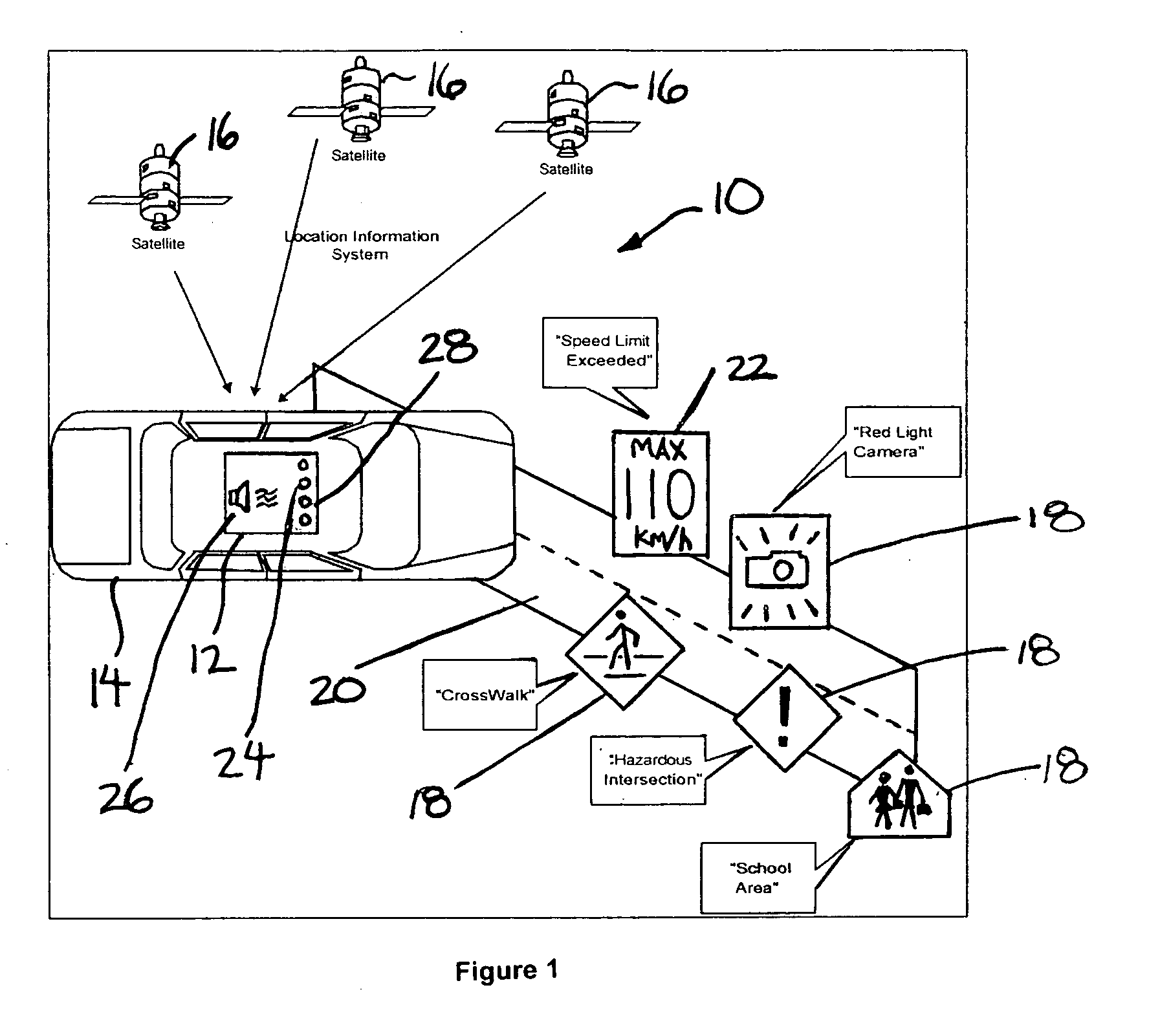 Vehicle warning system