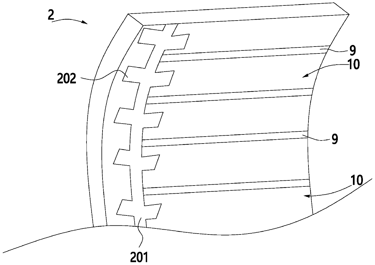 Capacity-expandable cable pipe-penetrating protector