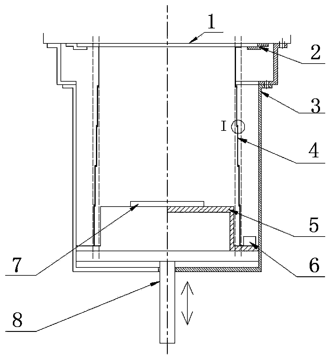 Foldable changeable forming device for selective laser melting