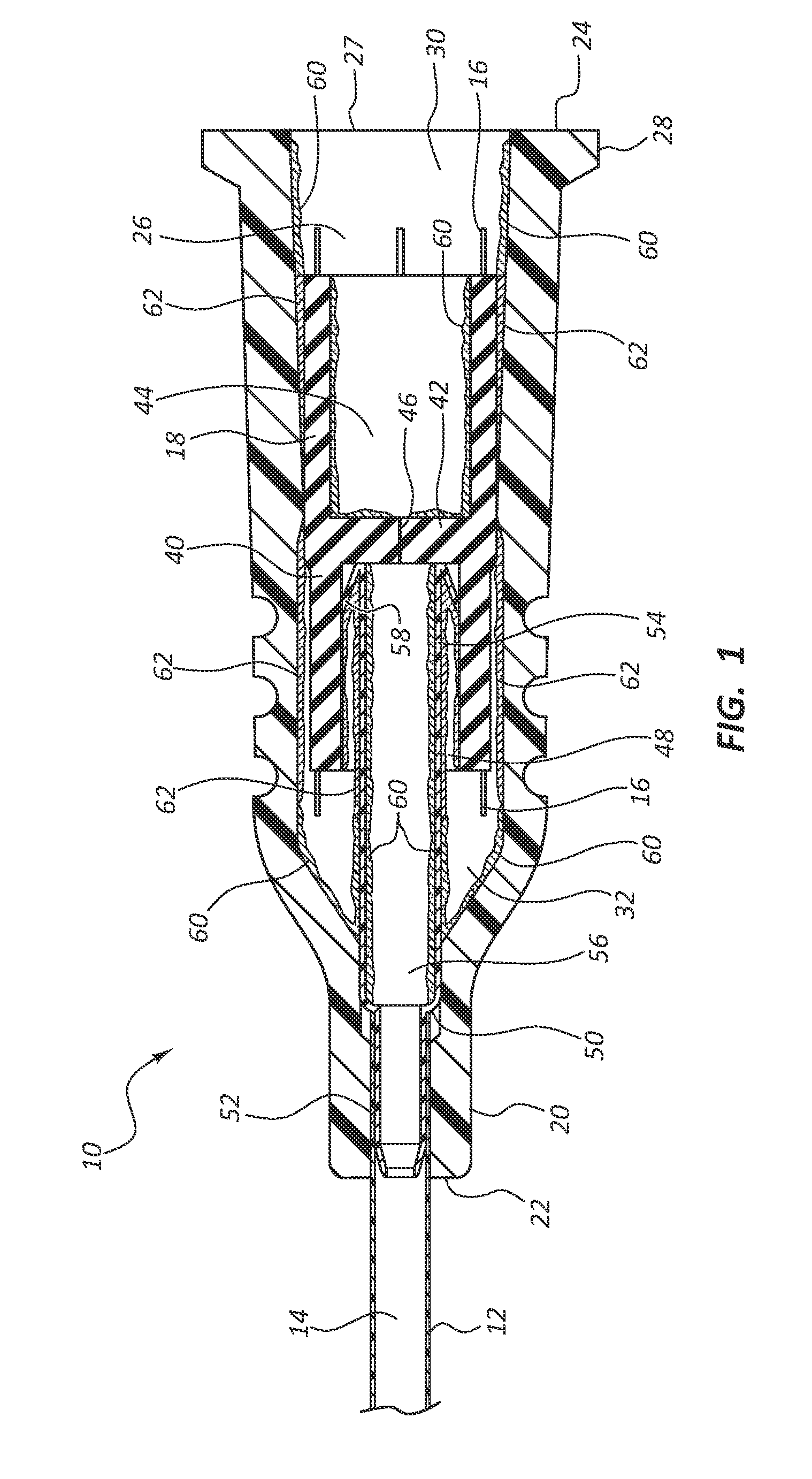 Blood control IV catheter with antimicrobial properties