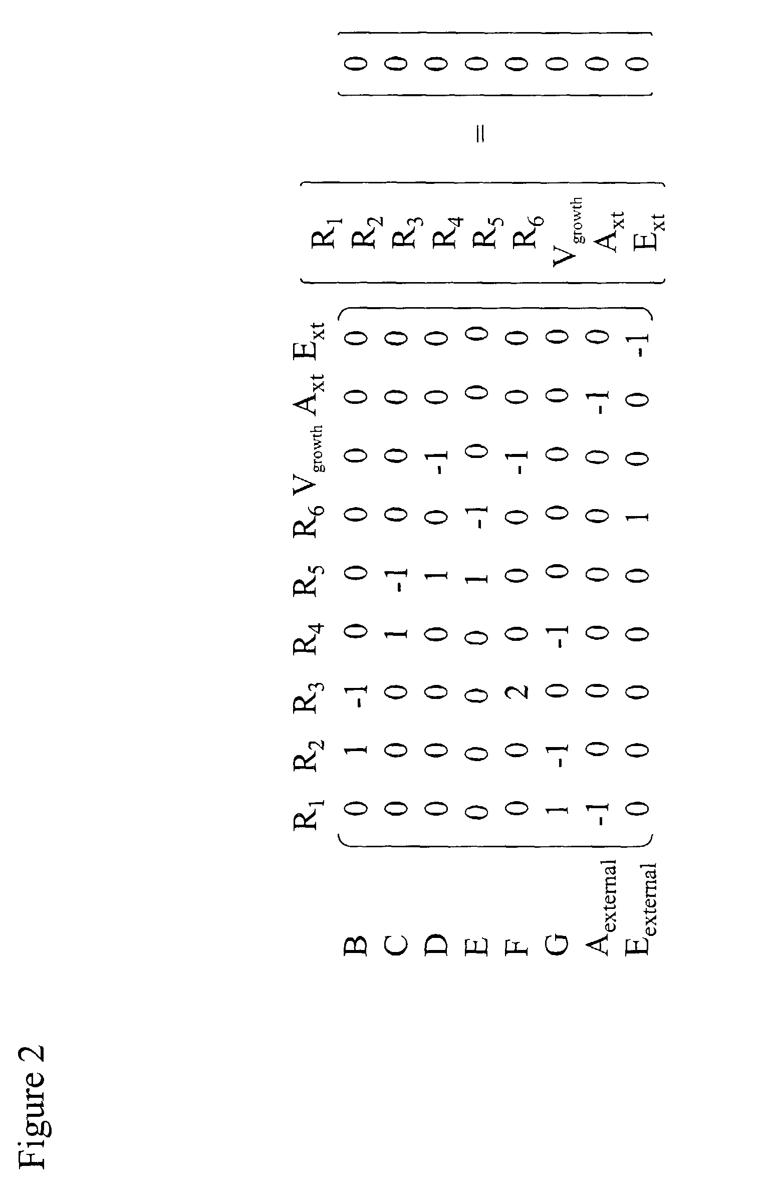 Articles of manufacture and methods for modeling <i>Saccharomyces cerevisiae </i>metabolism