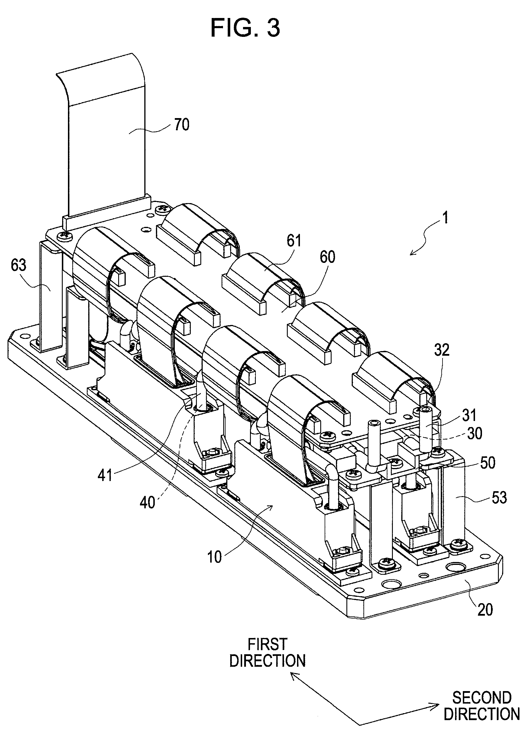 Liquid ejecting head unit and liquid ejecting apparatus