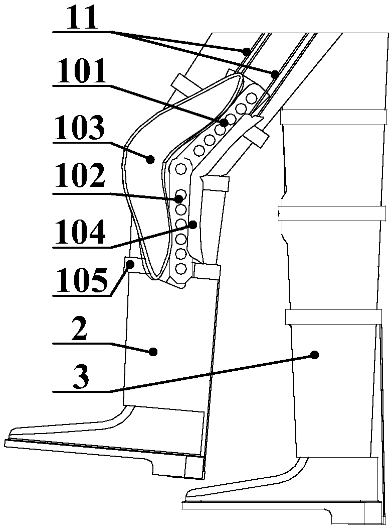 A gait-based wearable flexible knee robot exoskeleton