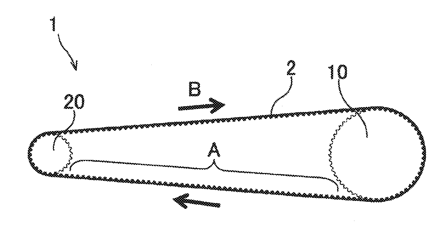 Toothed Belt Driving Device for Bicycle