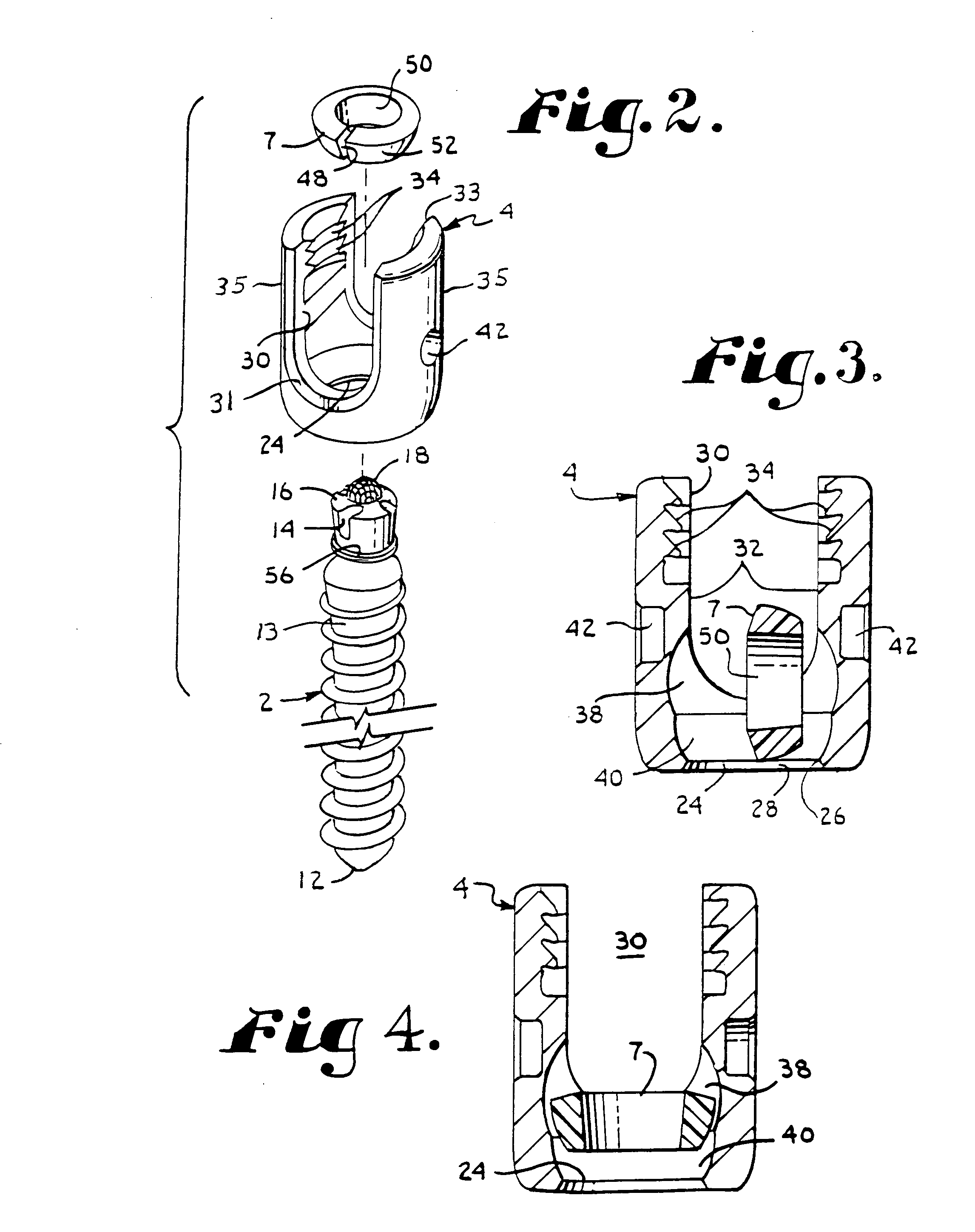 Polyaxial bone screw apparatus