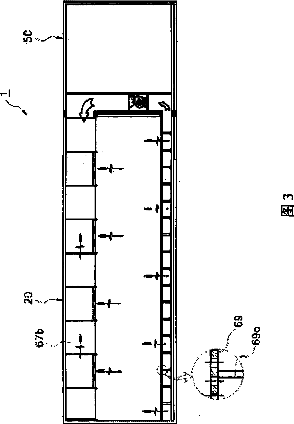 Facility module for production and storage of cell therapy product