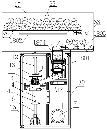 An automatic juicer for fresh oranges