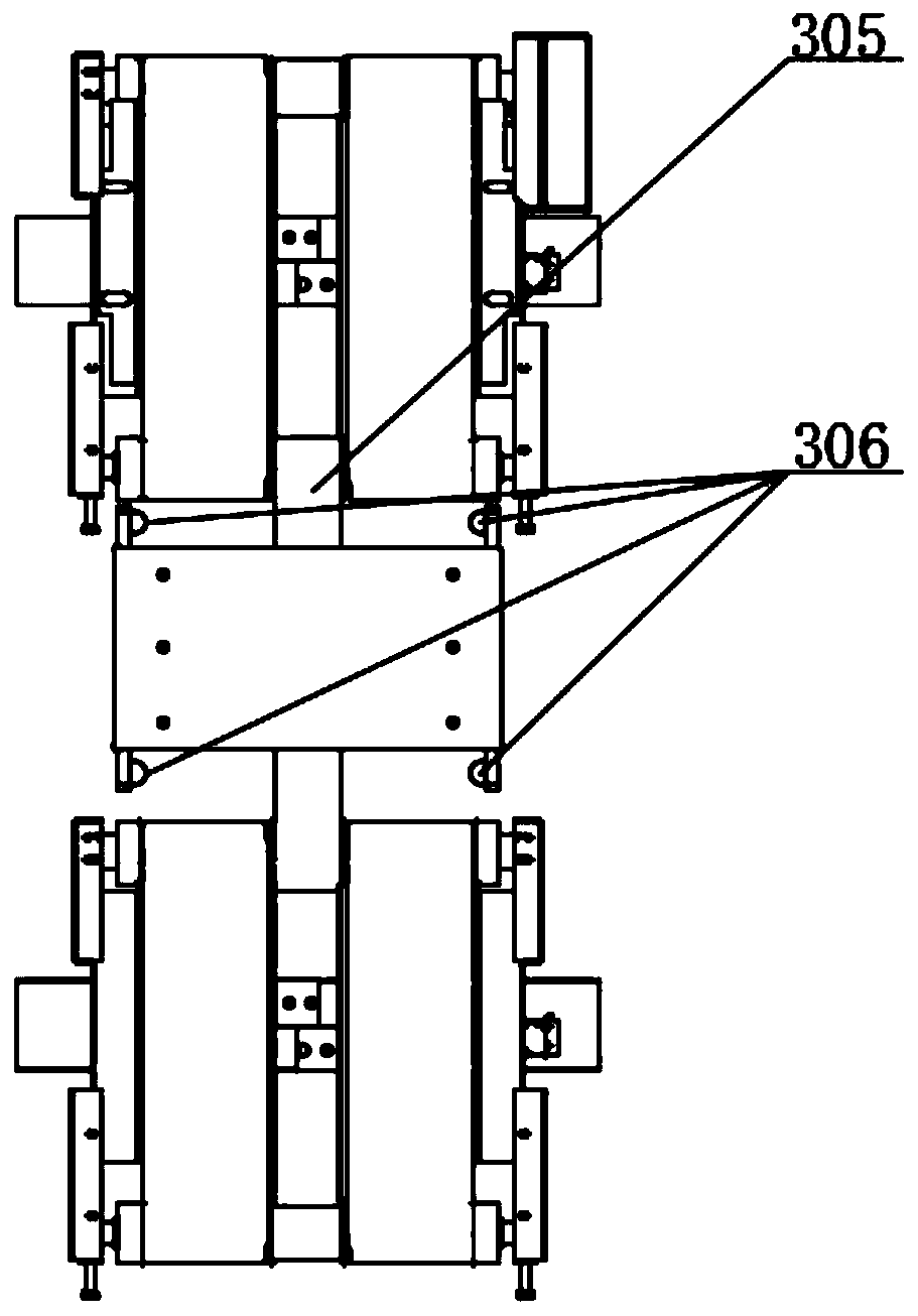 Glasses storing, taking and disinfecting device