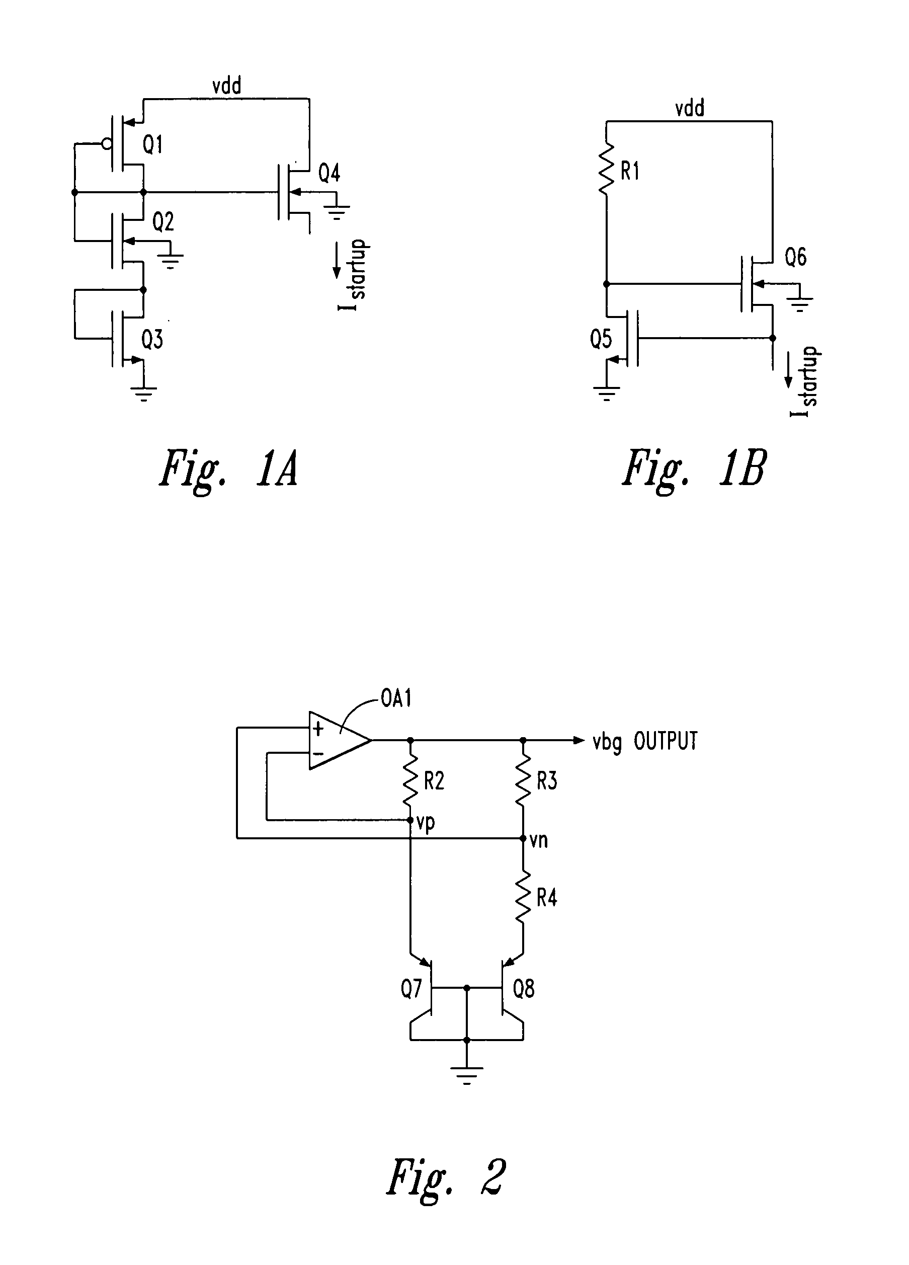 Circuit and method for startup of a band-gap reference circuit