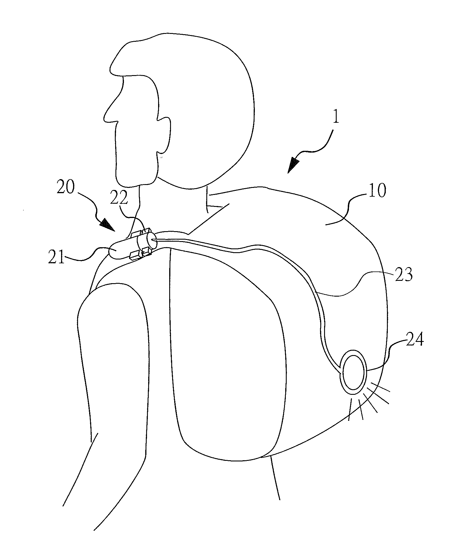 Detachable Lighting Source Device Having a Light Guiding Wire Set Equipped with a Detachable Lighting Source