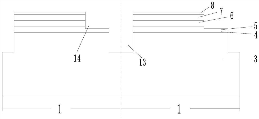 A kind of gan-based led microdisplay device and manufacturing method thereof