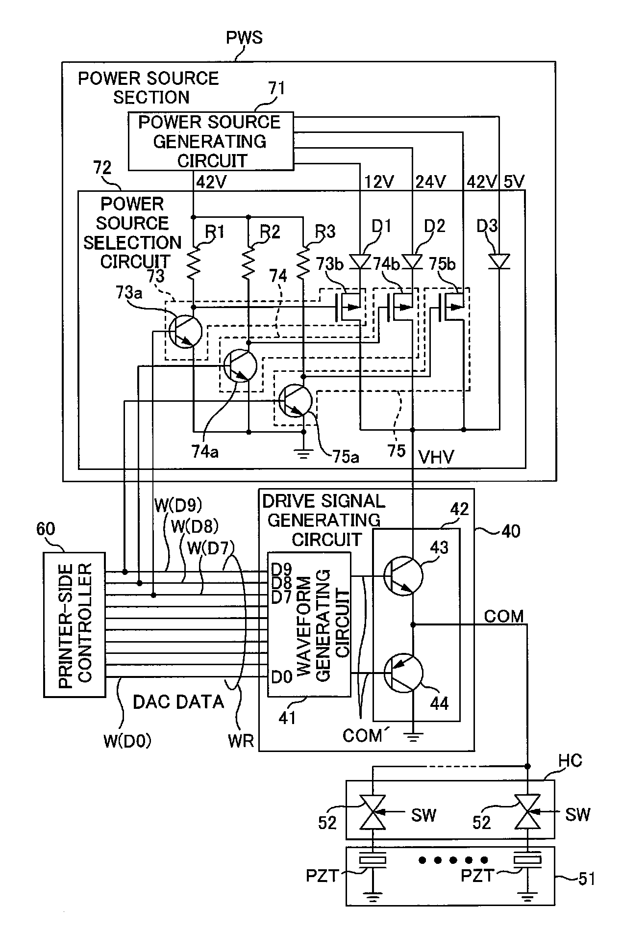 Drive signal generating apparatus, liquid ejecting apparatus, and drive signal generating method