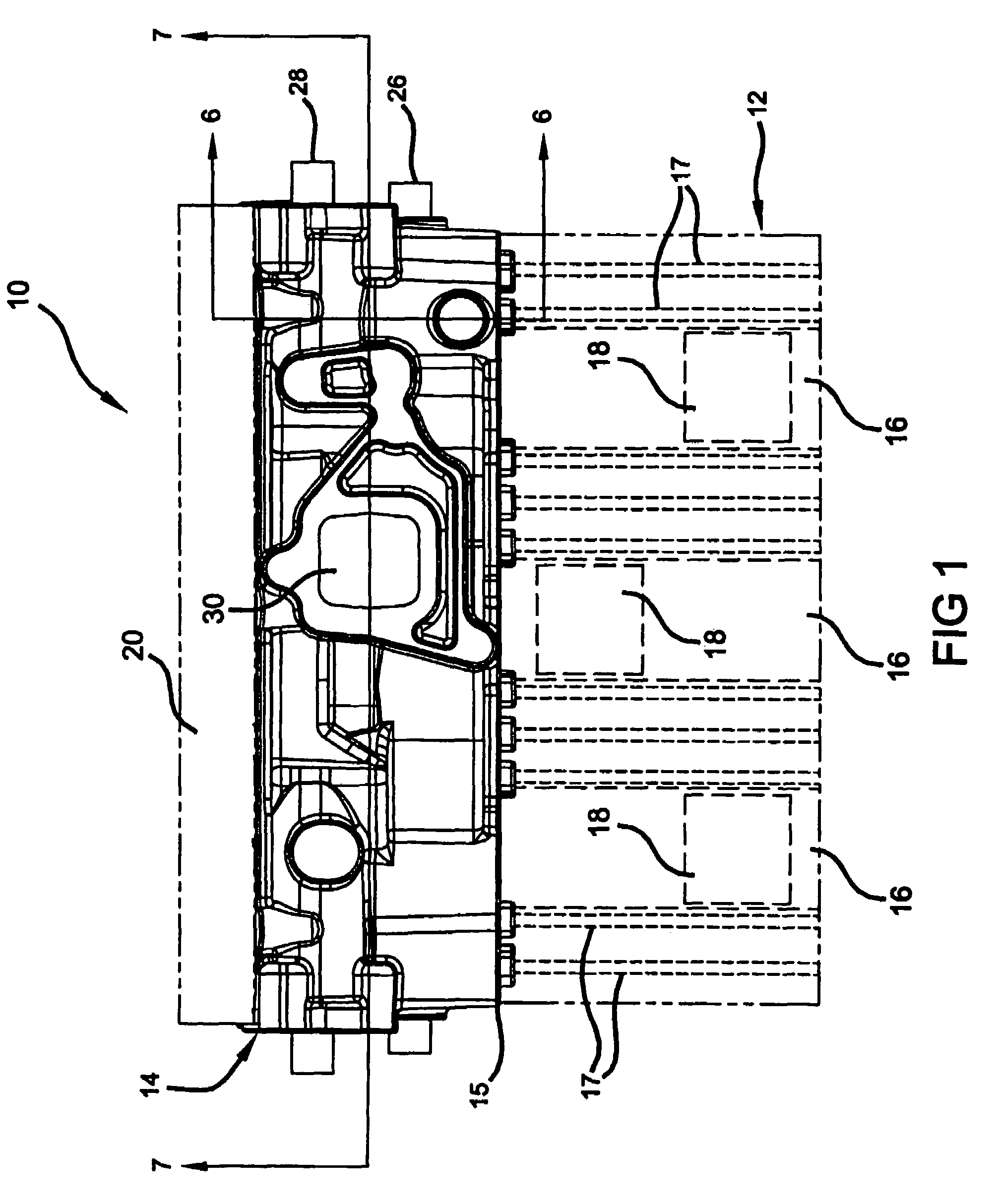 Cylinder head with integrated exhaust manifold