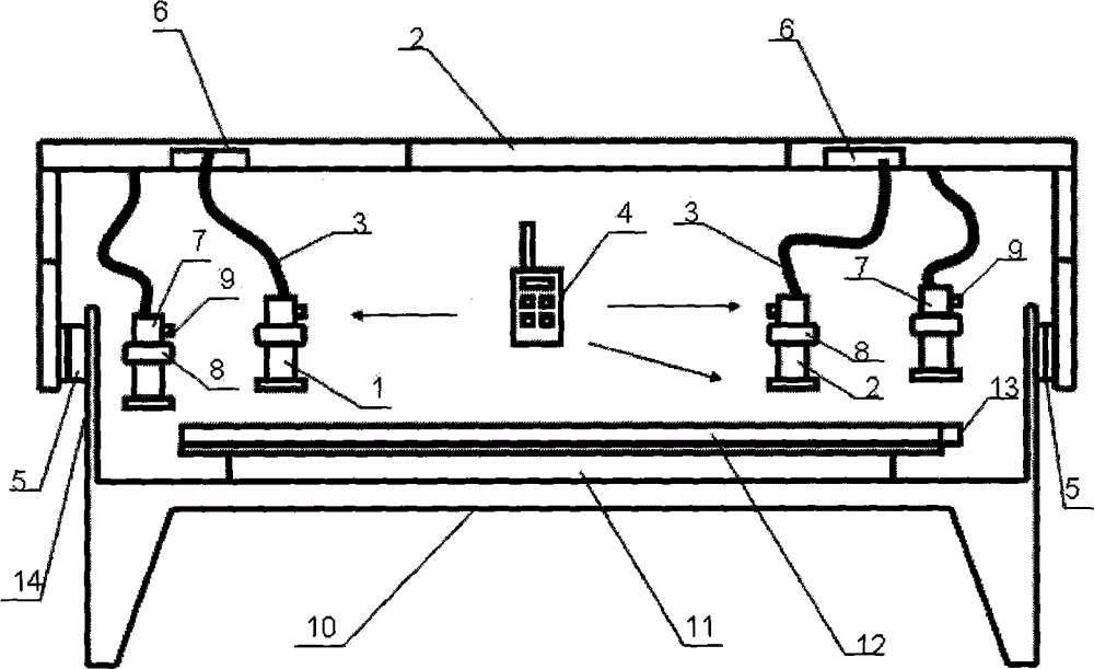 Cardiovascular disease medicinal massage treatment apparatus