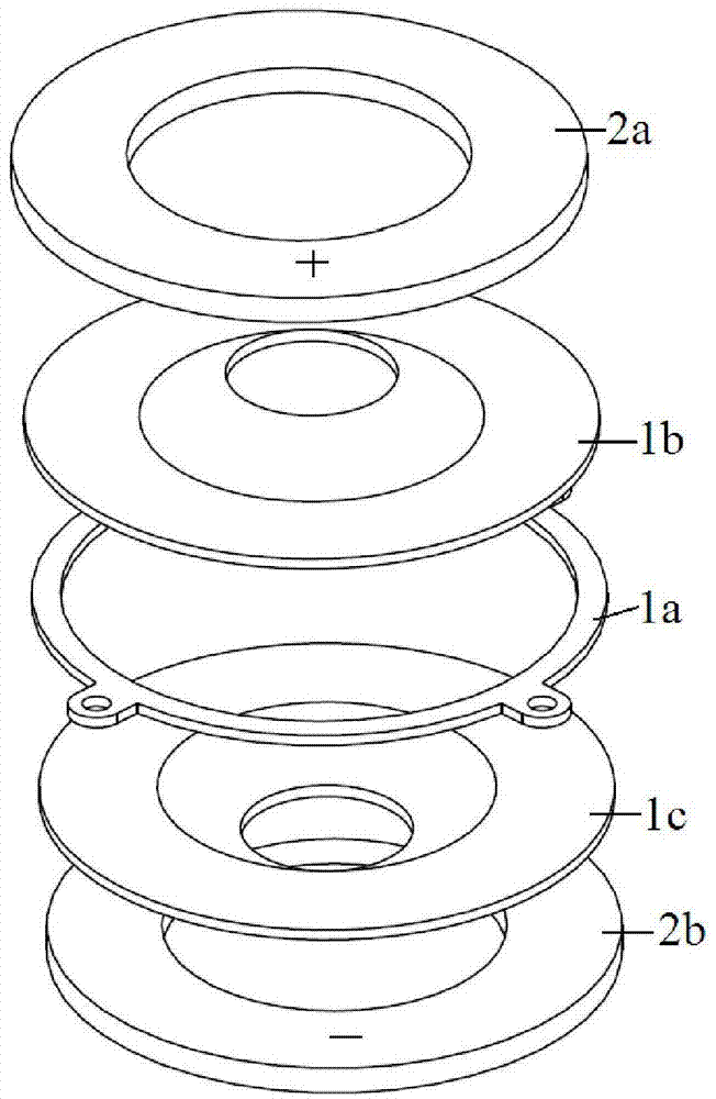 Single-drive bidirectional disk-shaped linear piezoelectric motor