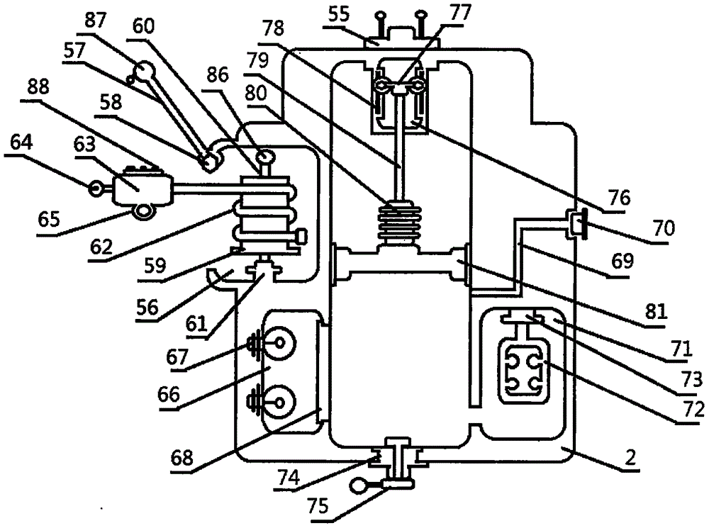 Drainage device for pediatric surgical operation wound cleaning