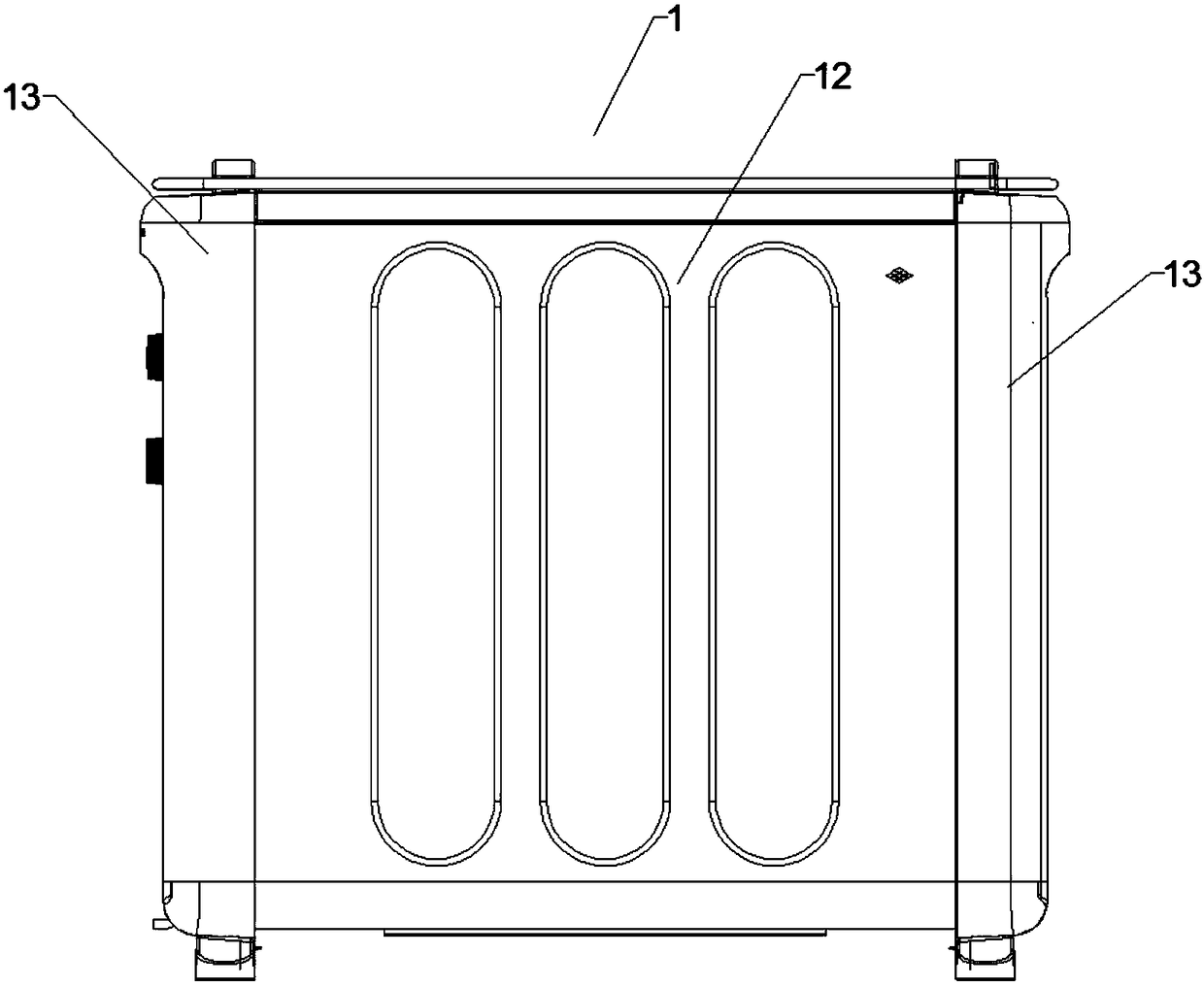 Heater with humidifying device