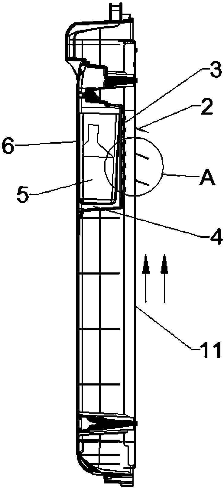 Heater with humidifying device