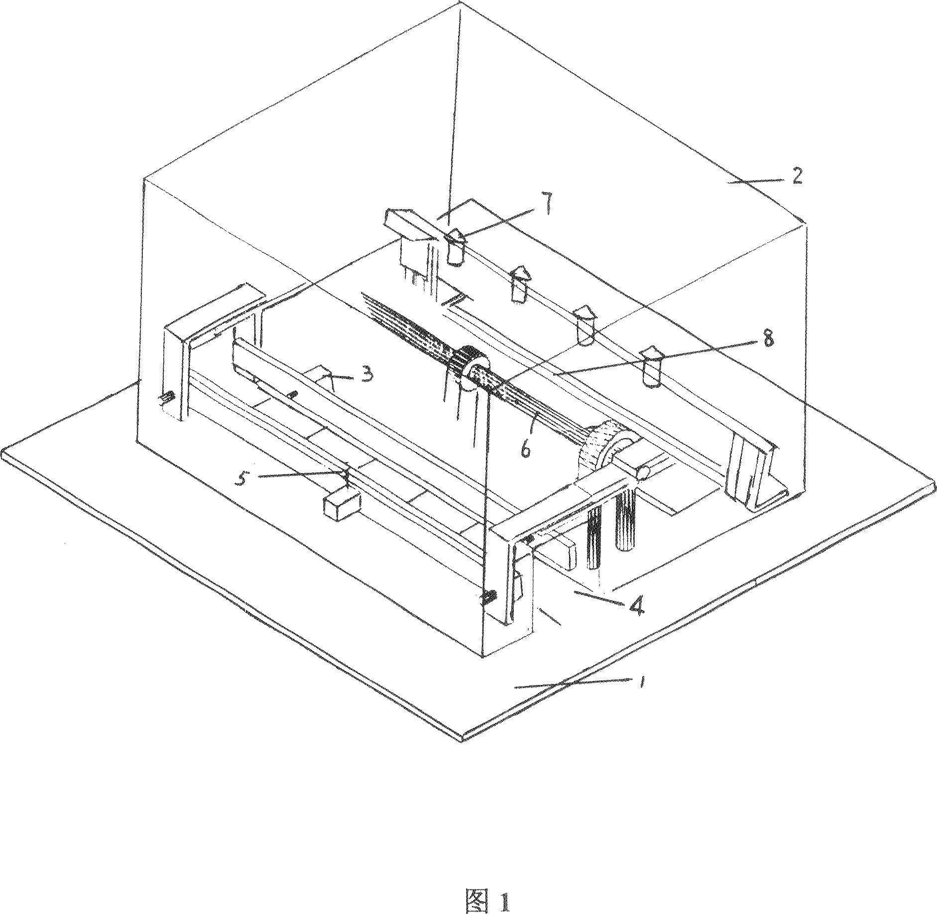 Adjustable multi-bottle automatic rotating and purifying device