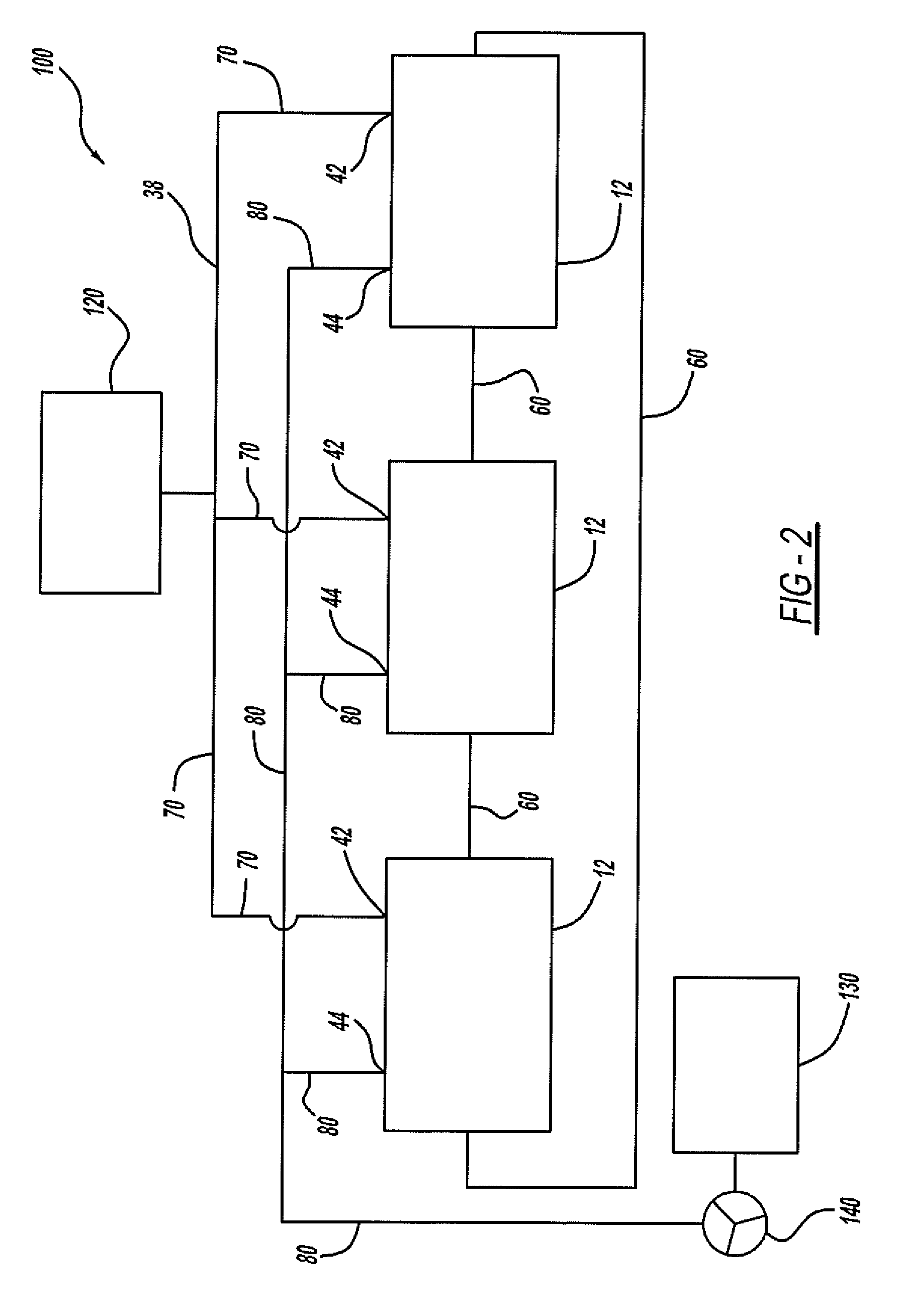 Lithium ion battery cooling system comprising dielectric fluid