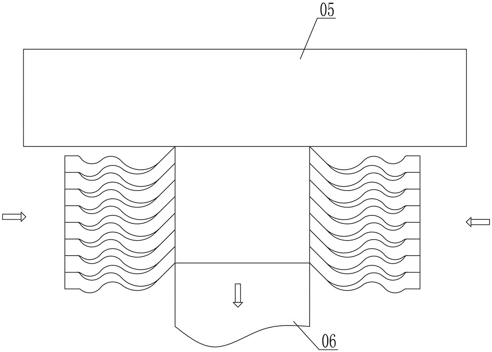 Welding process and application device of bellows assembly