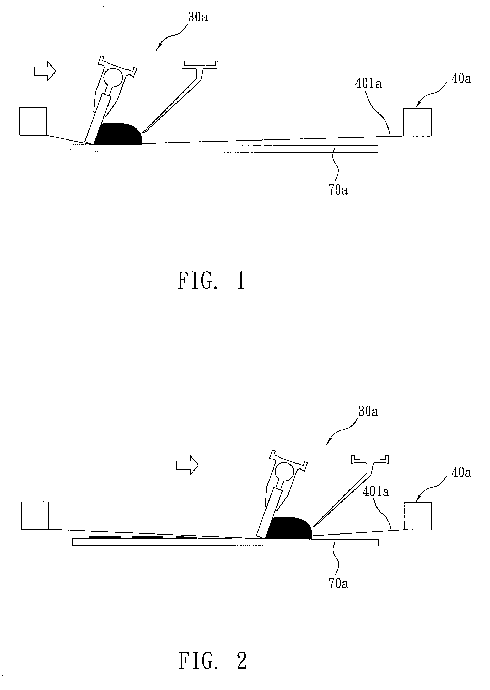 Non-contact screen printing method and printing device thereof