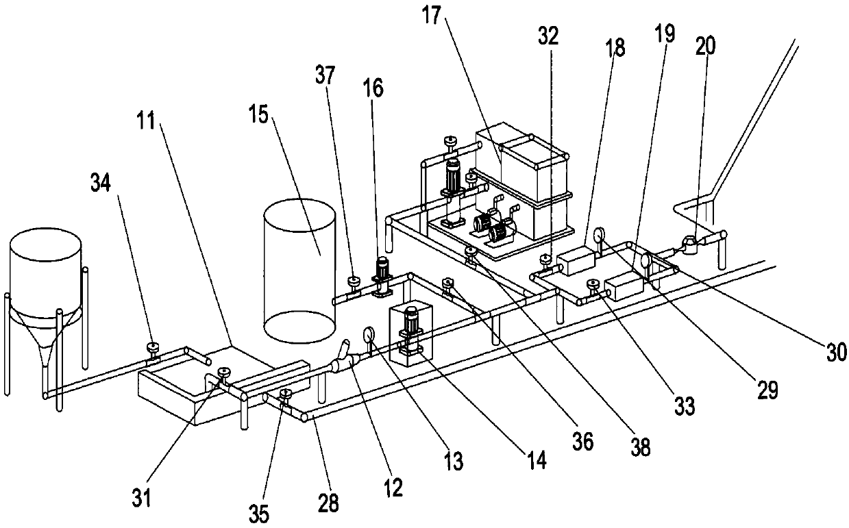 Circular accelerated testing system applied to blockage mechanism of irrigation emitter of drip irrigation system and method