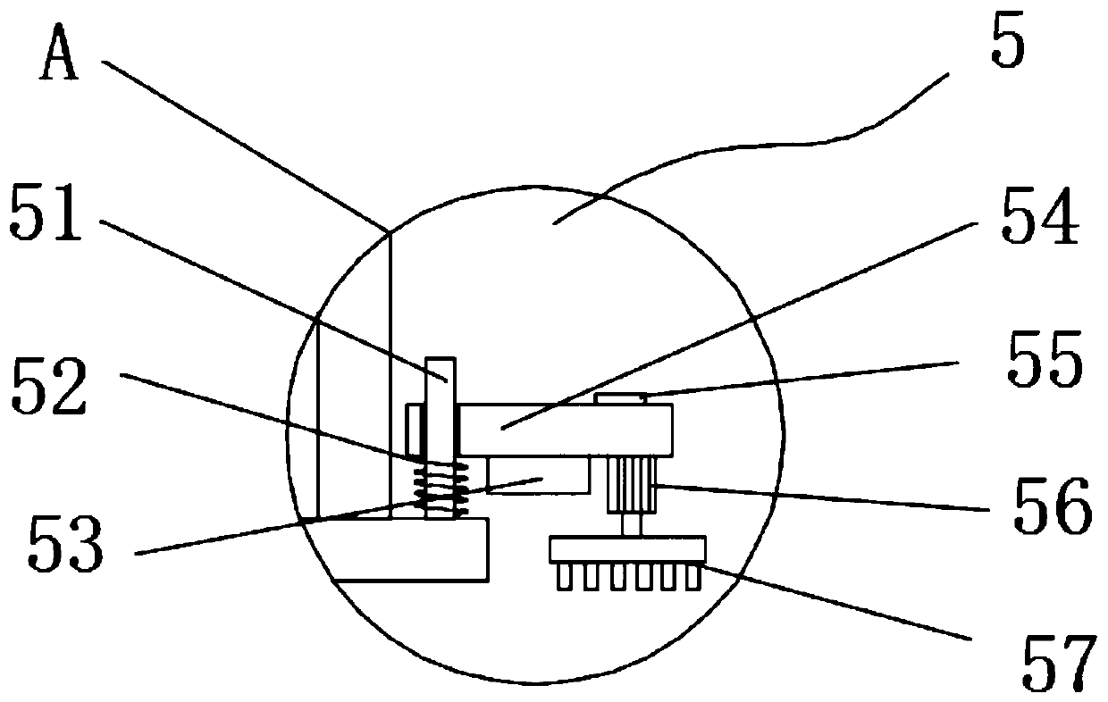 Ground flatness detection device