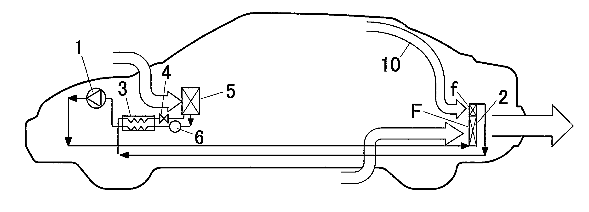 Vehicle Air-Conditioning Related Technique Having Refrigeration Cycle of Supercritical Refrigerant