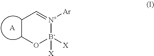 Schiff base type compound and coloring material containing the same