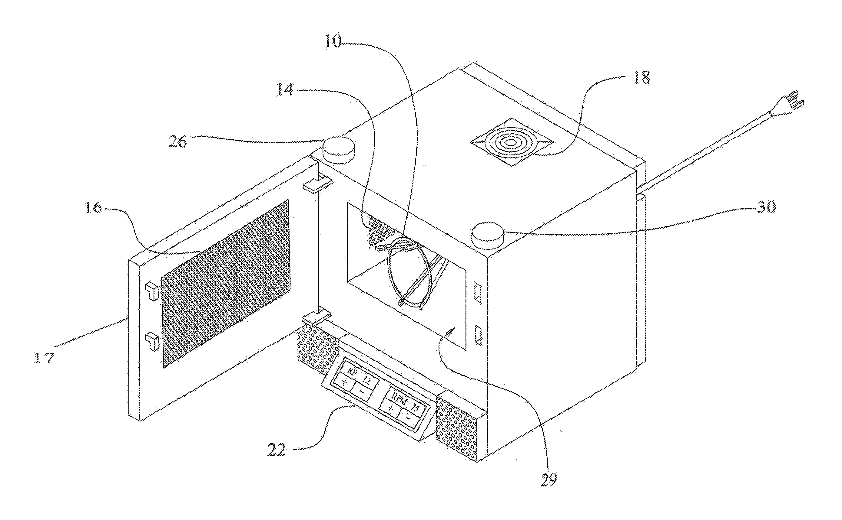 Microwave oven for roasting low moisture foods