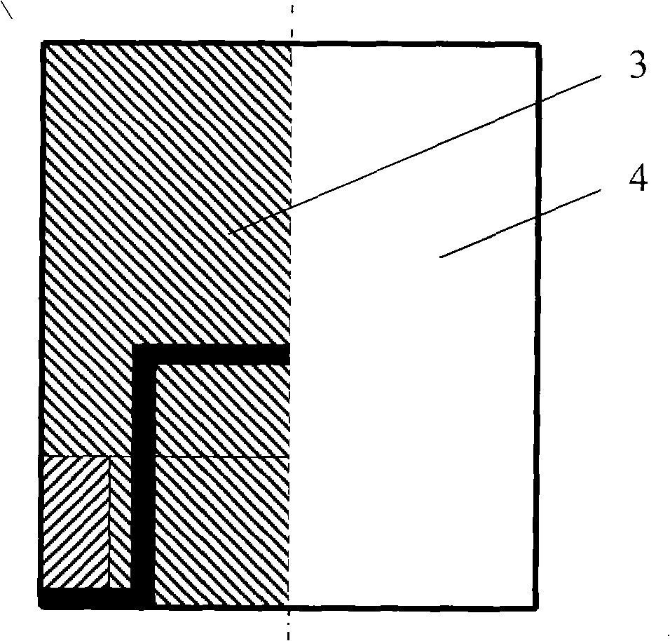 Method for producing steel/aluminum composite conductive pole