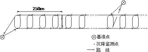 Structural deformation observation and data processing method at operation and maintenance stage of high-speed train